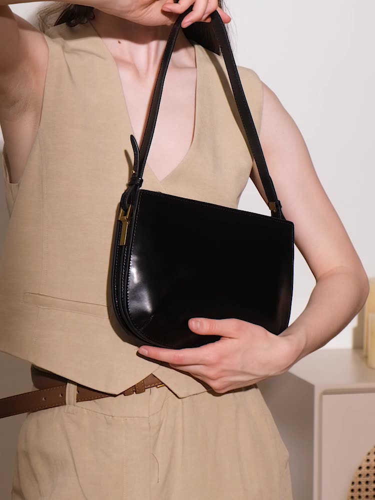 Compact Everyday Shoulder Bag for Women - Lightweight Crossbody Purse with Adjustable Strap, Perfect for Work, Travel & Shopping | Fashionable & Functional Accessory