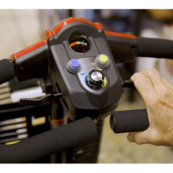EV Rider CityCruzer 4-Wheel Mobility Scooter for Adults - Lightweight Electric Scooter with Long Battery Life - Perfect for Shopping, Travel & Outdoor Activities