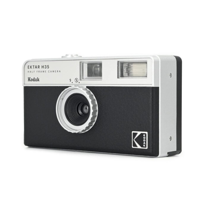 Kodak Ektar H35 Half Frame 35mm Film Camera (Black) - Vintage Style Compact Camera for Travel, Street Photography & Everyday Use