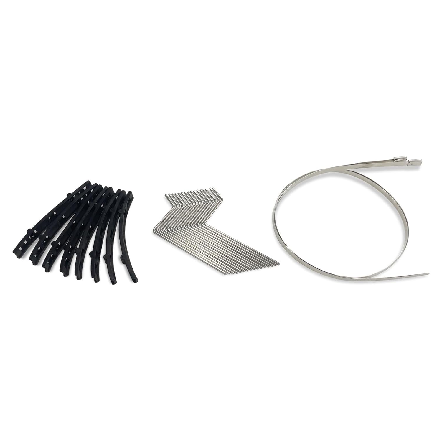 PanTech Detachable Metal Bird Spikes Kit - Effective Bird Deterrent for Rain Gauges & Outdoor Equipment Protection | Weather Station Accessory | Durable Bird Control Solution for Roofs, Gutters & Solar Panels