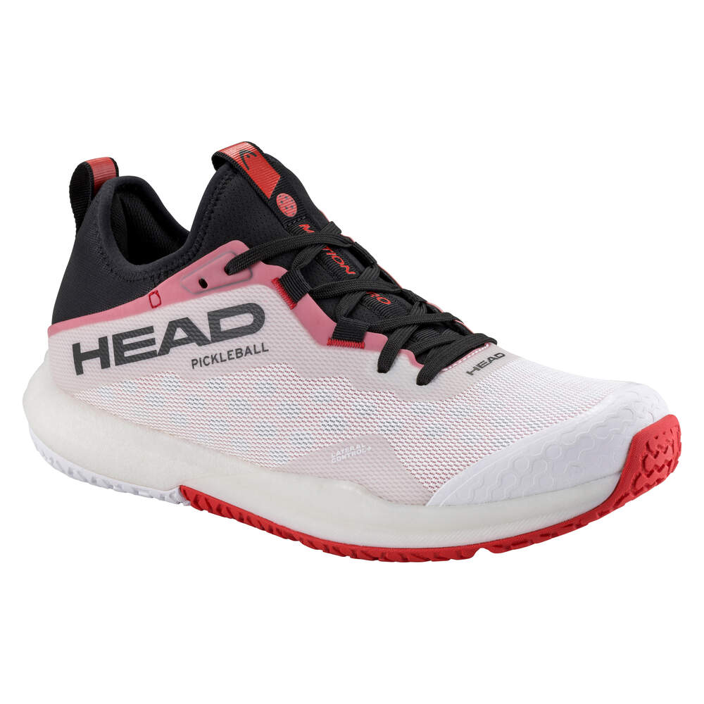Head Motion Pro Men's Pickleball Shoes - Lightweight Tennis Shoes for Men with Cushioning & Support - White - Perfect for Pickleball, Tennis & Court Sports