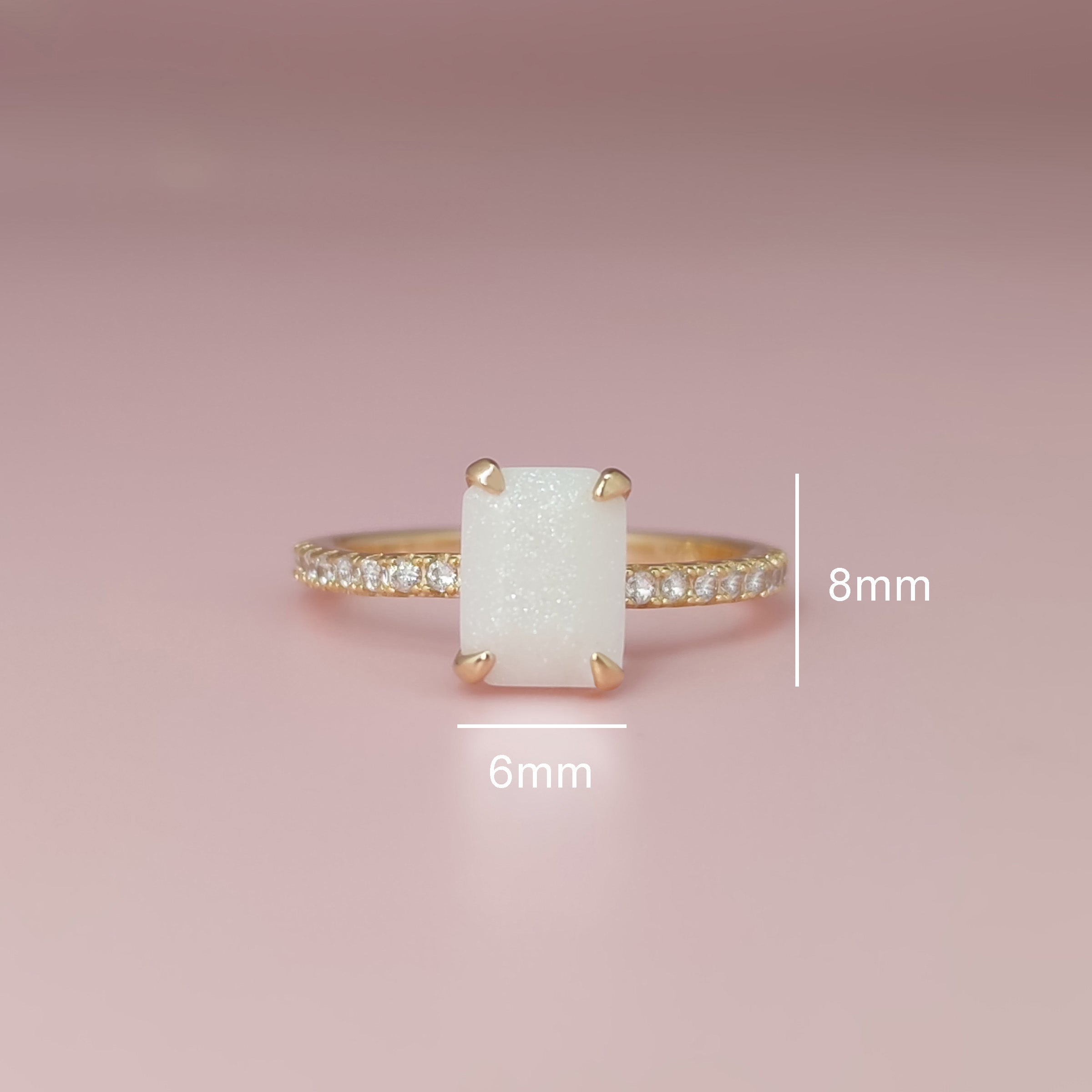 Ethereal Breastmilk Ring - Sterling Silver Keepsake Jewelry for Nursing Moms | Perfect Mother's Gift & Memorial Jewelry for Breastfeeding Mothers