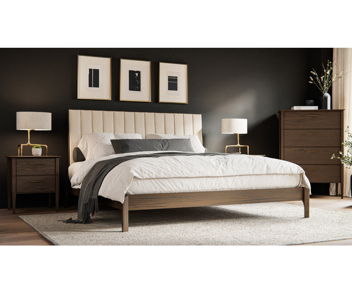 Reveal 58 Dresser - Modern 6-Drawer Wooden Chest for Bedroom & Living Room Storage | Perfect for Organizing Clothes, Linens & Home Decor