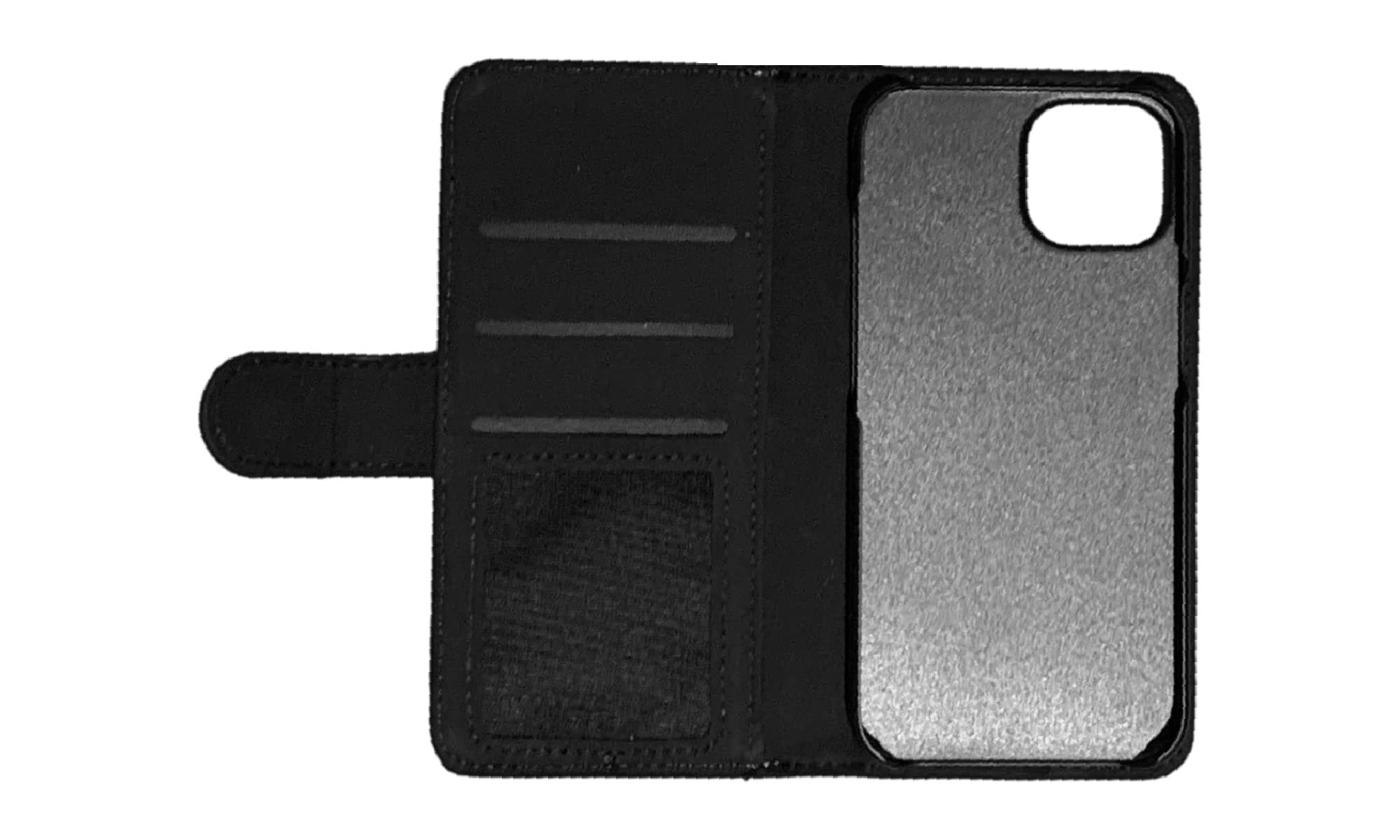 Premium Faux Leather Flip Wallet Phone Case for Apple iPhone 14 - Grand Basset Griffon Vendeen Puppy Dog Design | Slim Protective Cover with Card Slots | Perfect for Everyday Use, Travel & Gifts