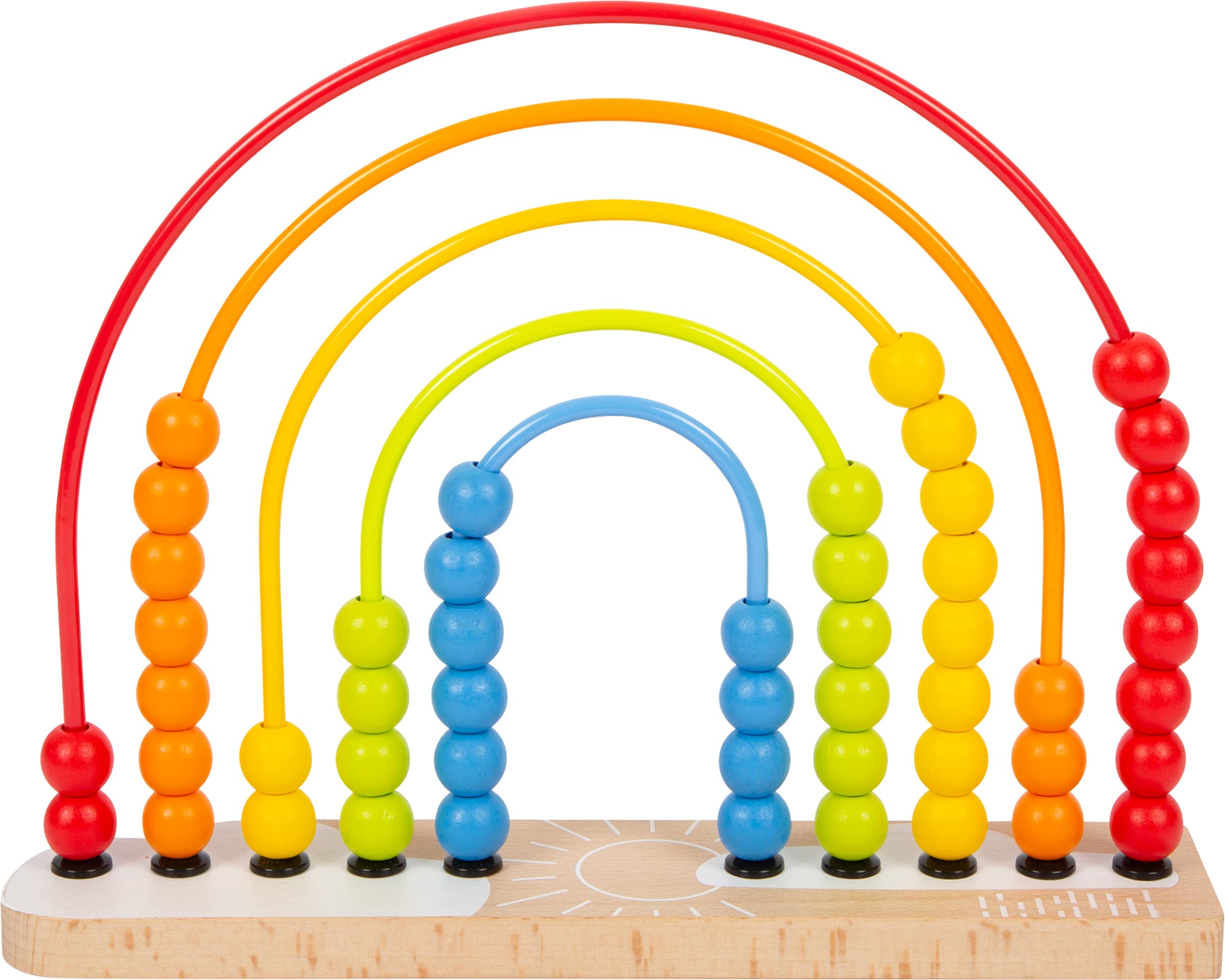 Small Foot Wooden Toys for Kids - Multicolor Educational Building Blocks (11965) - Perfect for Preschool Learning & Creative Play at Home