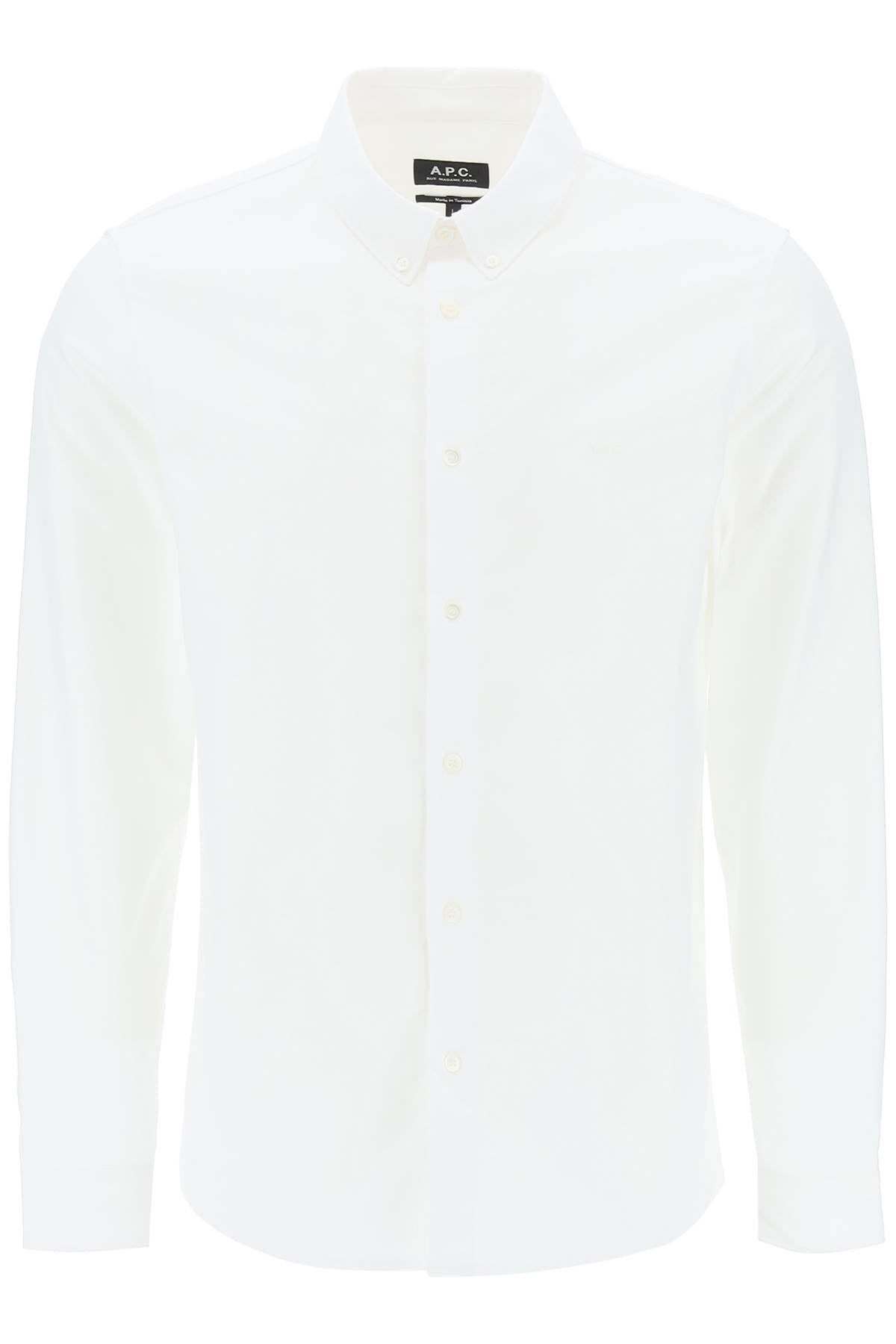 APC Button Down Shirt for Men - Classic Casual Slim Fit Oxford Shirt - Perfect for Office, Business, and Everyday Wear