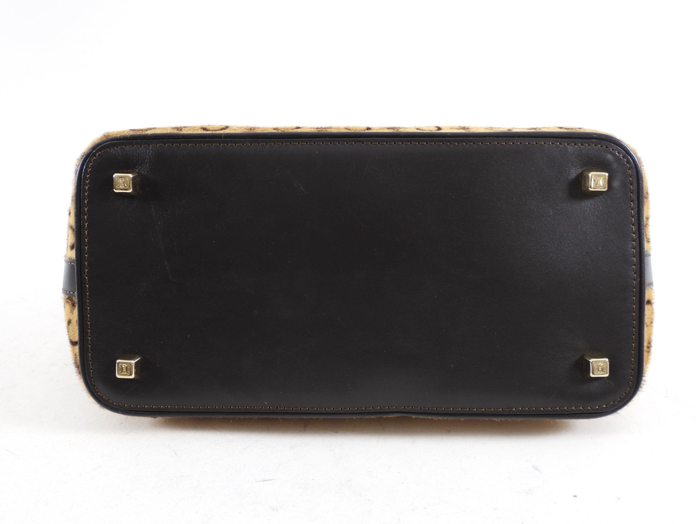 Celine Pony Hair Triomphe Logo Brown Baguette Bag - Luxury Designer Crossbody Purse for Women | Perfect for Evening Parties, Date Nights & Special Occasions