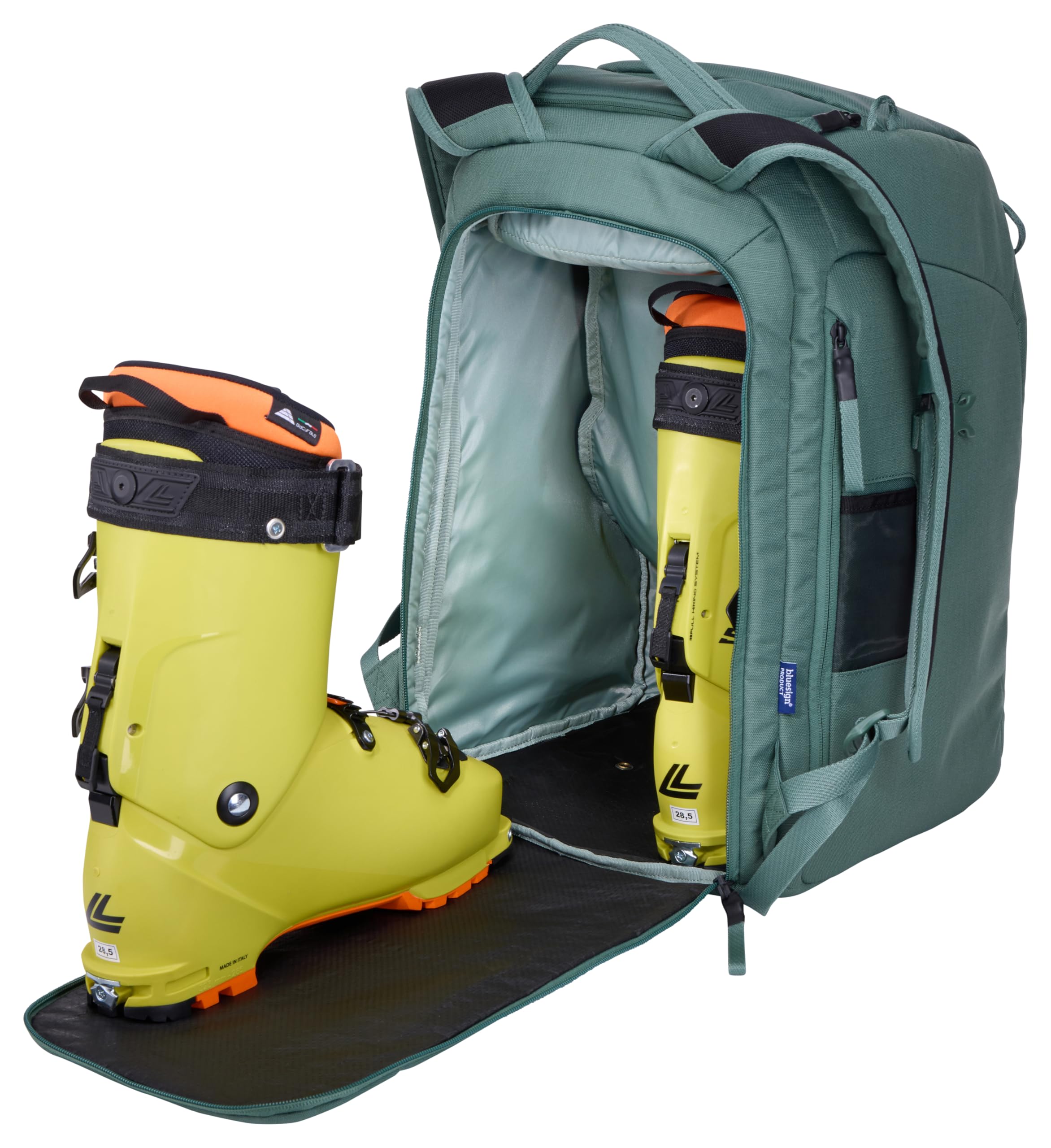 Thule RoundTrip 45L Waterproof Travel Backpack for Hiking, Camping & Air Travel - Durable Boot Storage Bag with Laptop Compartment | Perfect for Outdoor Adventures & Business Trips