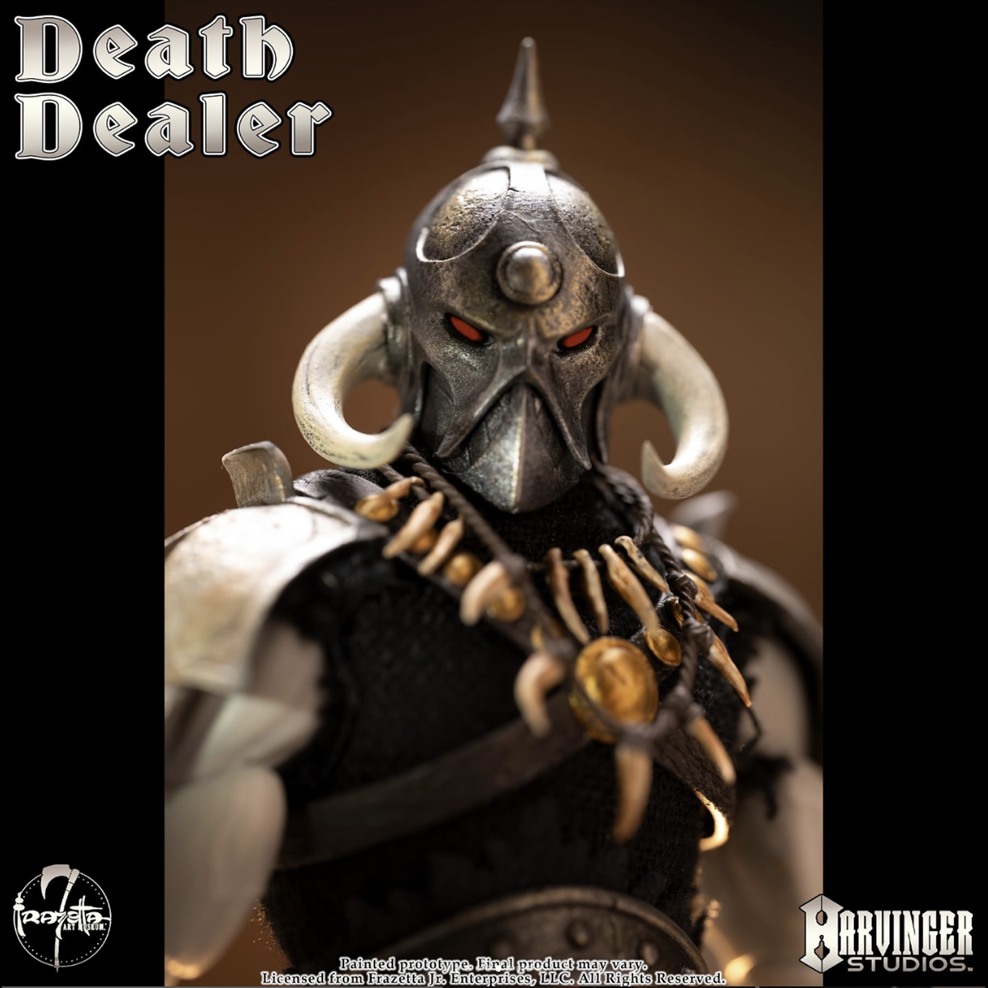 Pre Order: Savage Crucible x Frazetta's Death Dealer Collectible Figure - Limited Edition Fantasy Art Statue for Home Decor, Gaming Room & Collector's Display