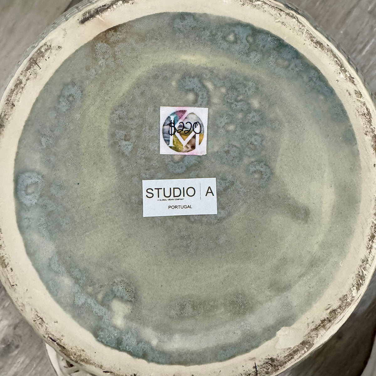 Large Ceramic Urn with Small Drilled Hole Near Base - Perfect for Home Decor, Memorial Keepsakes & Garden Planters