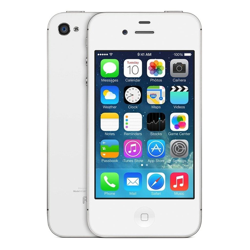 Original iPhone 4S 16GB/32GB/64GB Unlocked Smartphone - Apple iOS, 8MP Camera, Siri - Perfect for Business, Travel & Everyday Use