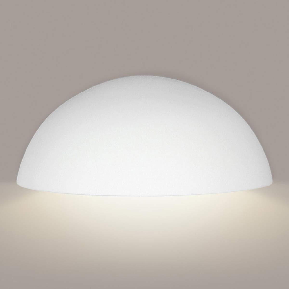 309D-2LEDE26 Great Thera Downlight Wall Sconce in Bisque - Energy Efficient LED Wall Light for Bedroom, Living Room, and Hallway Lighting