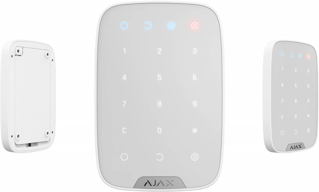 Wireless Alarm System Kit 1 (White) - Home Security & Burglar Protection for House, Apartment, Office