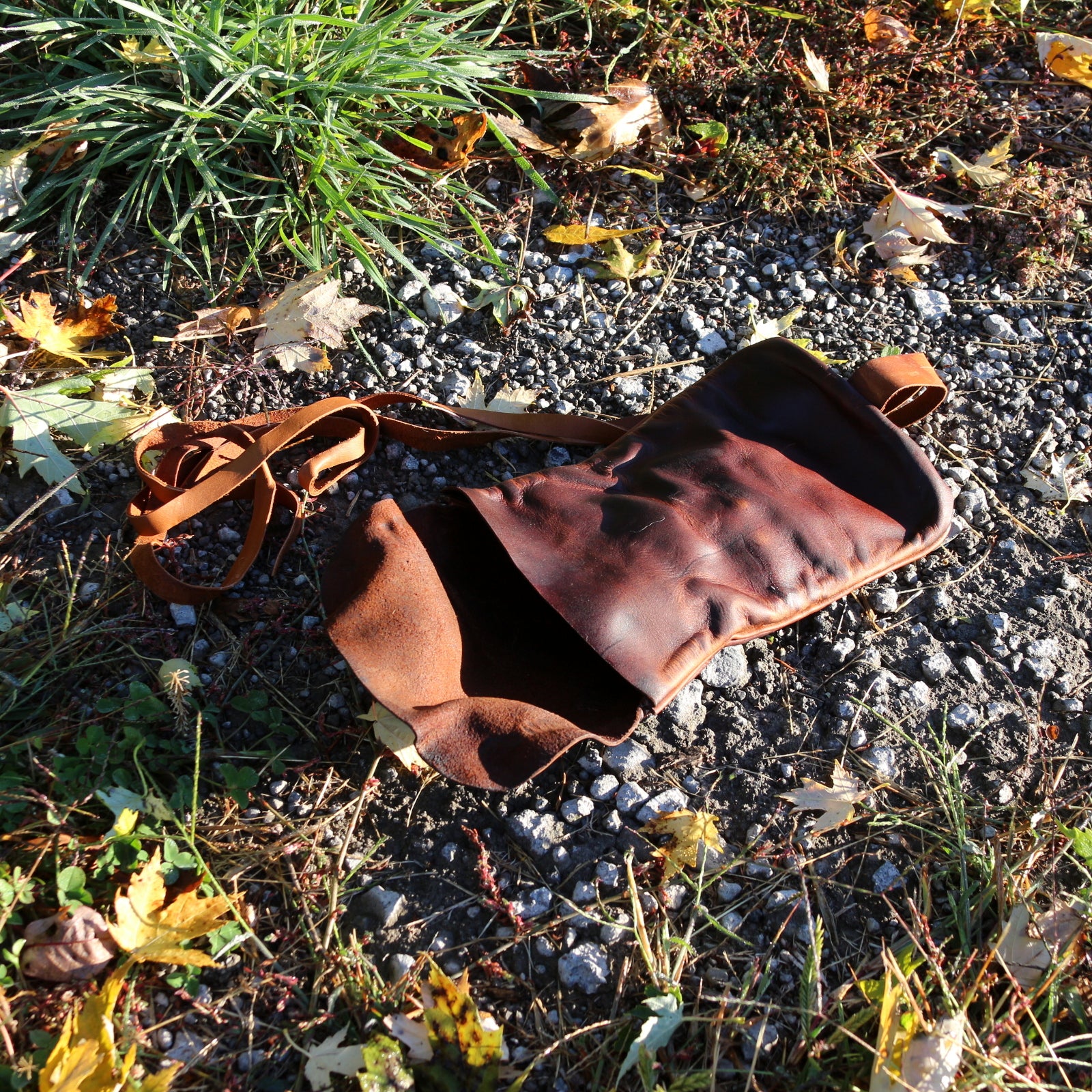 Premium Genuine Leather Tinder Bag - Waterproof & Durable Fire Starter Pouch for Camping, Hiking, and Outdoor Survival Gear