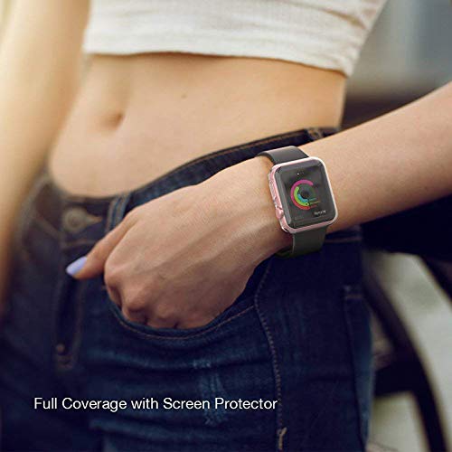 HANKN 41mm Screen Protector Case for Apple Watch 7/8/9 - Soft TPU Shockproof Cover for Daily Use & Sports