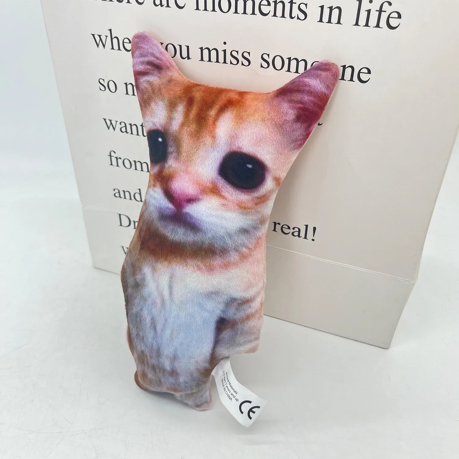 Viral Meme Cat Plush Toy - 21CM Soft Stuffed Animal for Kids, Gifts & Home Decor | Perfect for Cuddling, Collecting & Social Media Photos