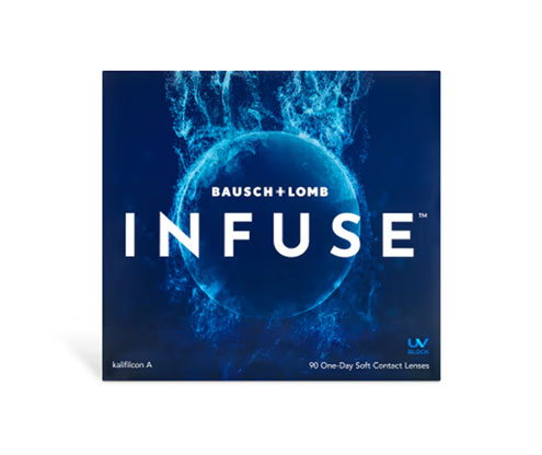 INFUSE™ One Day 90pk - Daily Disposable Contact Lenses for Clear Vision & Comfort | Perfect for Work, Travel, and Active Lifestyles
