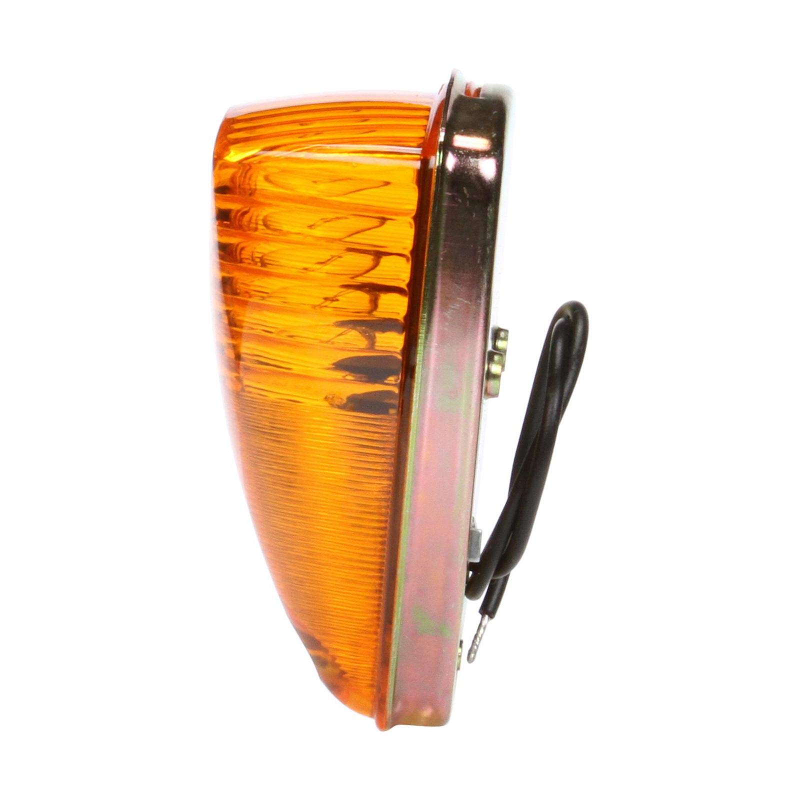Truck Lite 26771Y Amber Cab Clearance Light - Heavy Duty LED Marker Light for Trucks, Trailers & Commercial Vehicles - Durable & Weatherproof for Safe Night Driving