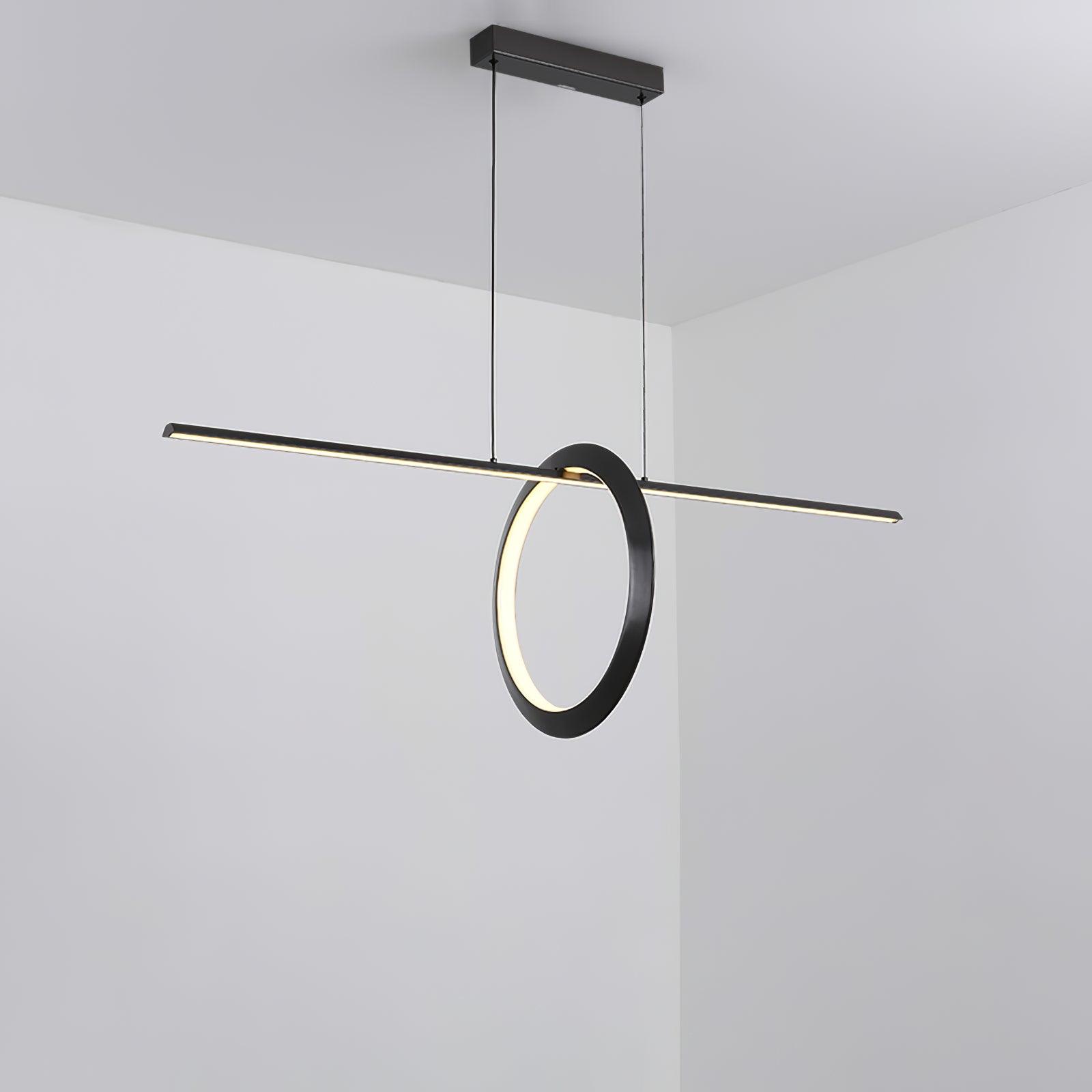 Jonathan Modern LED Pendant Light Fixture - Adjustable Hanging Light for Kitchen Island, Dining Room & Bedroom - Energy Efficient Dimmable Lighting for Home Decor