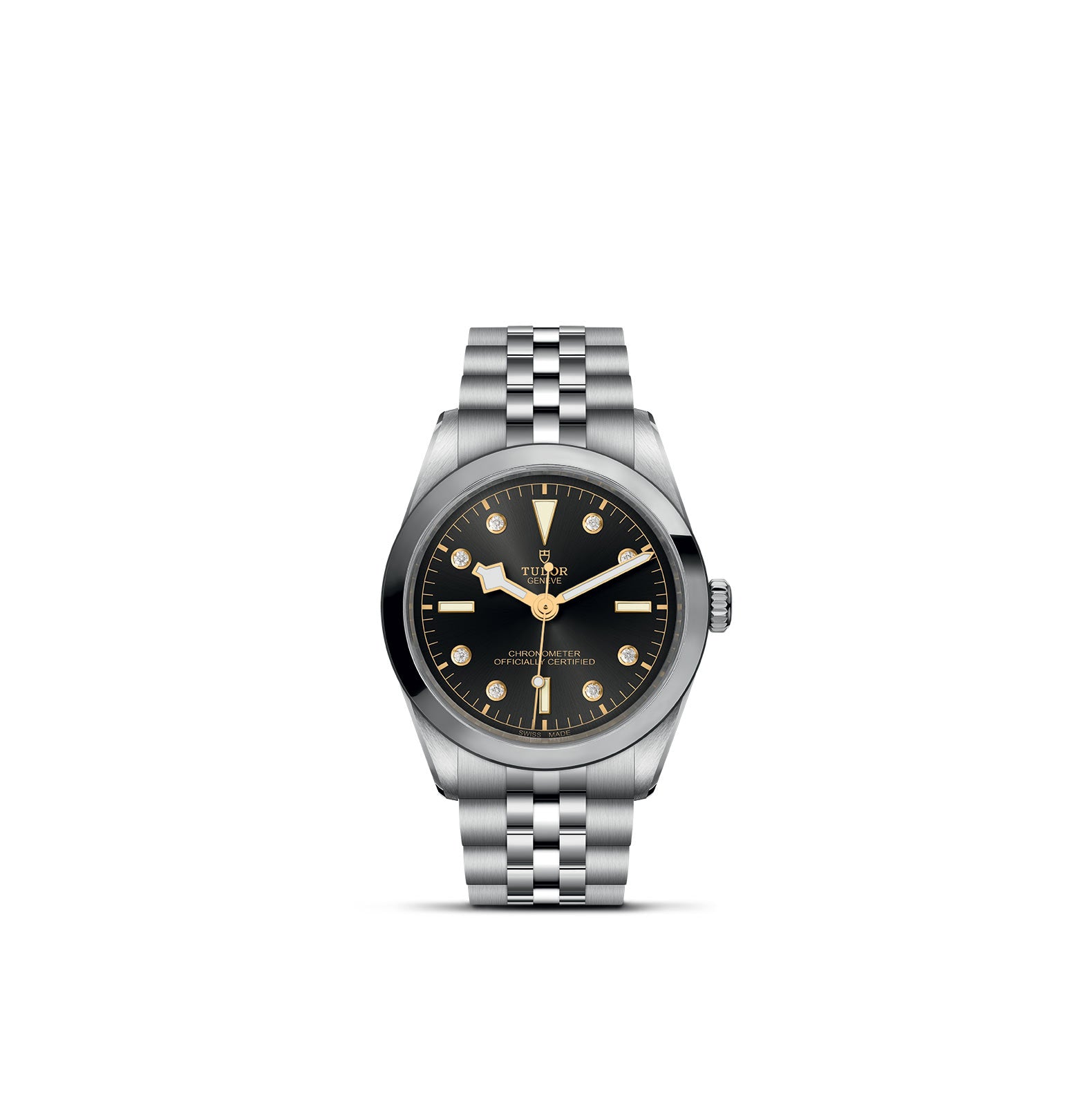 Black Bay One 36mm Automatic Watch for Men - Luxury Stainless Steel Dive Watch with Date - Perfect for Business, Casual Wear & Water Sports