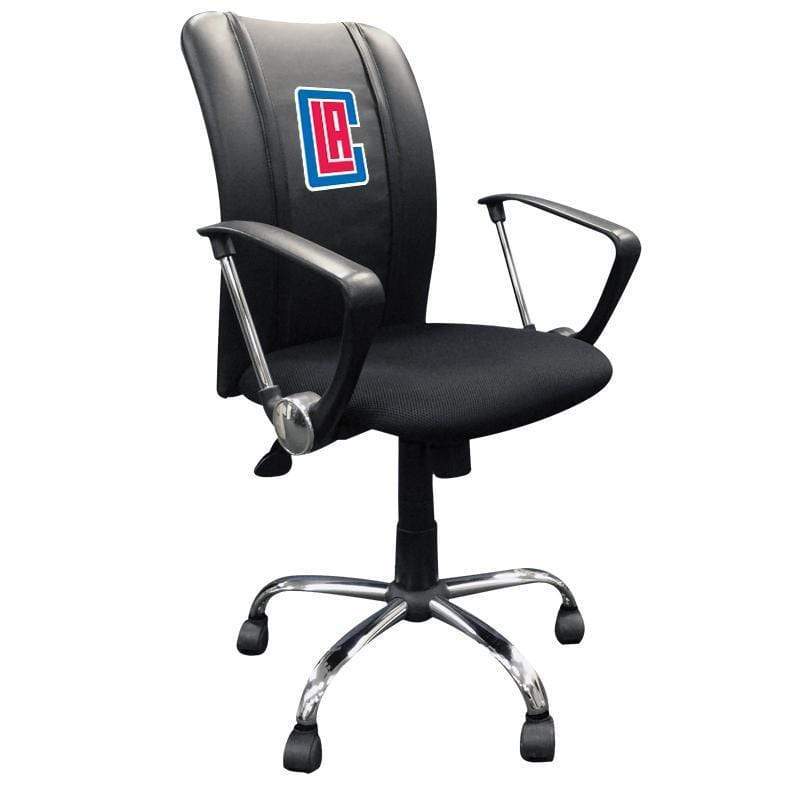 NBA Team Logo Dreamseat Curve Ergonomic Office Chair - Adjustable Height & Lumbar Support for Home, Gaming & Workspace Comfort