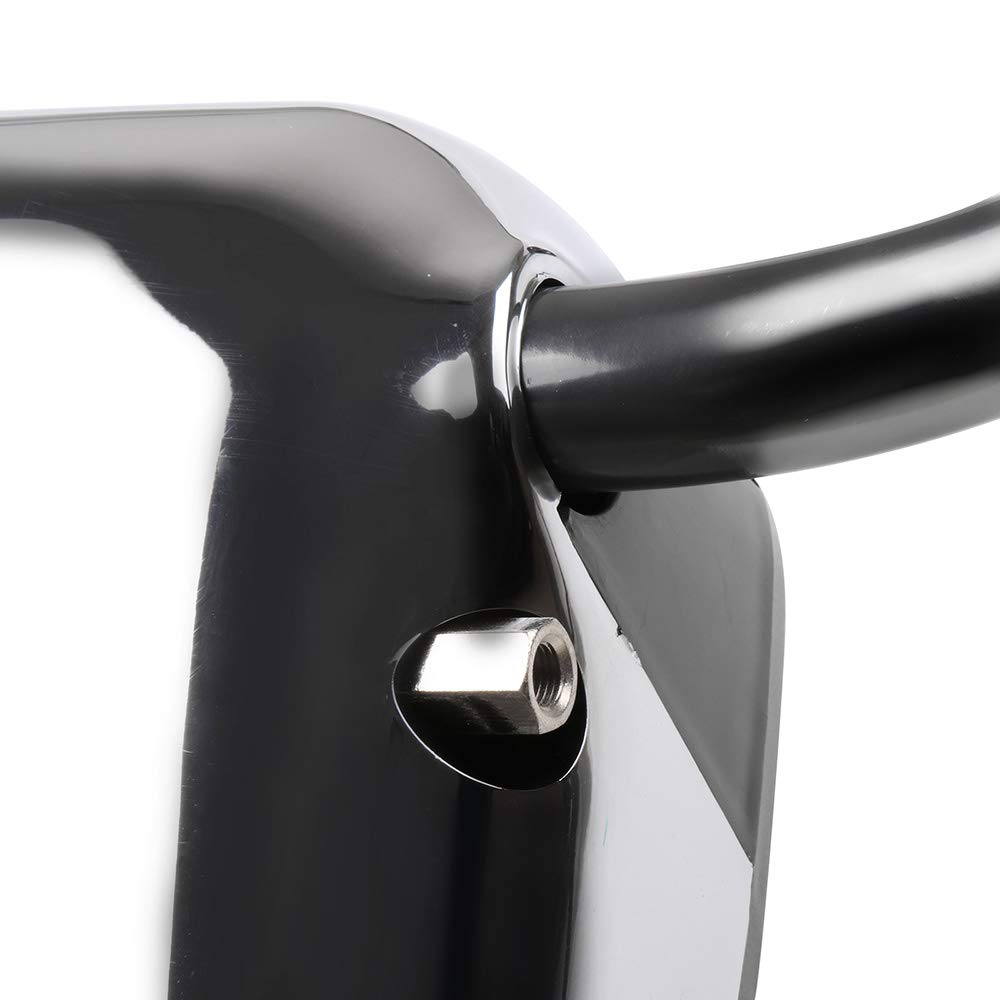 SCITOO Chrome Power Heated Tow Mirror for Freightliner Century Columbia (2005-2017) - LH Truck Side View Mirror with Door Mount - Perfect for Long Haul Trucking & Blind Spot Visibility