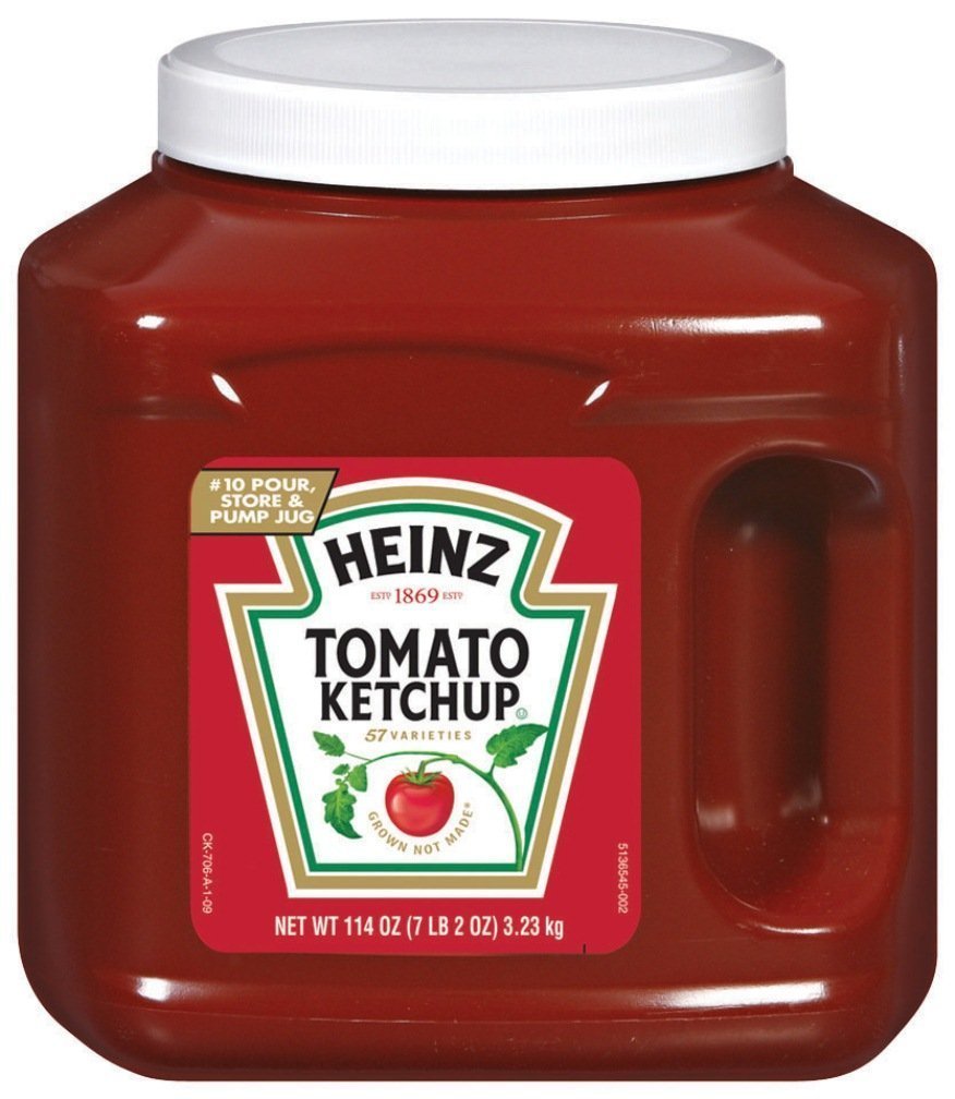 Heinz Tomato Ketchup Pouch - 7.1L Bulk Pack of 6 | Restaurant-Grade Condiment for Burgers, Hot Dogs & Fast Food Service