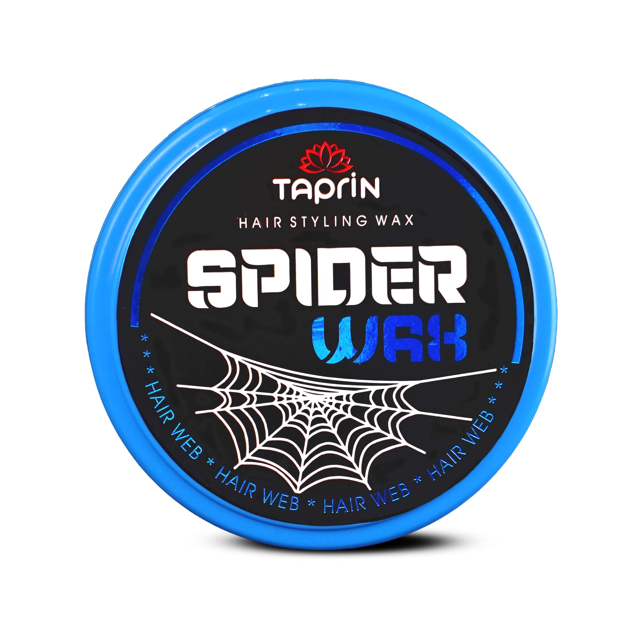 Taprin Hair Styling Spider Wax 80g - Matte Finish Strong Hold Hair Wax for Men | Perfect for Spikes, Textured & Messy Hairstyles | Salon-Quality Styling at Home