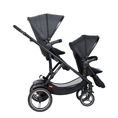 Phil & Ted's Extender Clip Set - Compatible with 2019+ Dot, Sport, Dash & Voyager Strollers | Secure Accessories & Bags | Perfect for Shopping, Travel & Outdoor Adventures