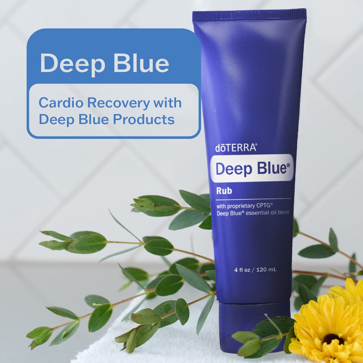 Deep Blue Sore Muscle Rub & Soothing Essential Oil Blend 2-Piece Set - Natural Pain Relief for Back, Neck & Joints - Perfect for Post-Workout Recovery & Massage Therapy