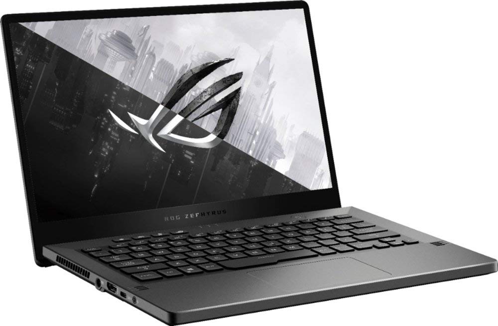 ASUS ROG Zephyrus G14 14-inch Gaming Laptop - AMD Ryzen 7 4800HS (Up to 4.2GHz), NVIDIA GTX 1650, 8GB RAM, 512GB SSD, Backlit Keyboard, Windows 10 - Perfect for VR Gaming, Content Creation & Professional Work