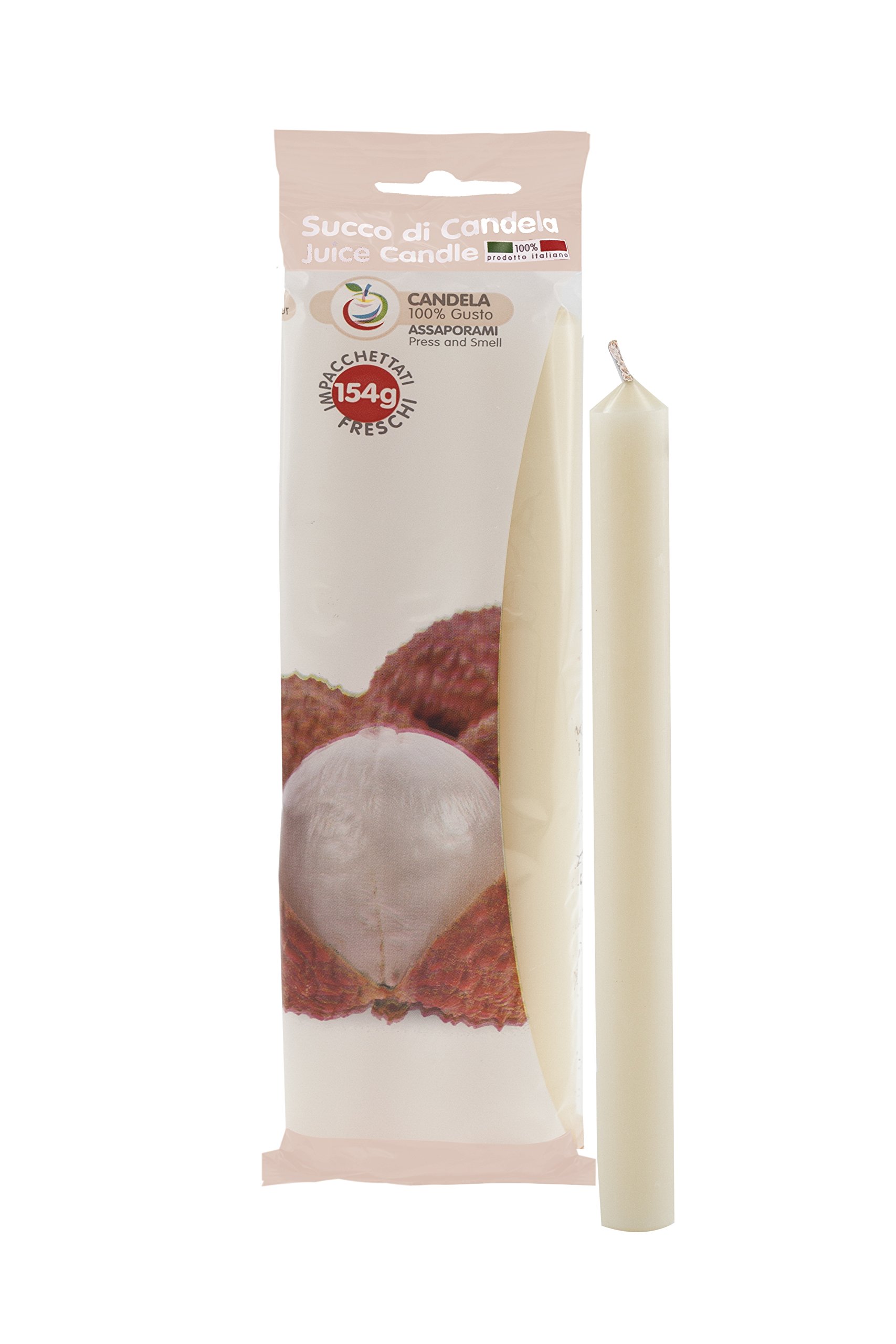 Light Pink Scented Wax Candles - Set of 3 (1.9x1.9x20cm) - Fruit Juice Fragrance for Home, Office & Romantic Ambiance
