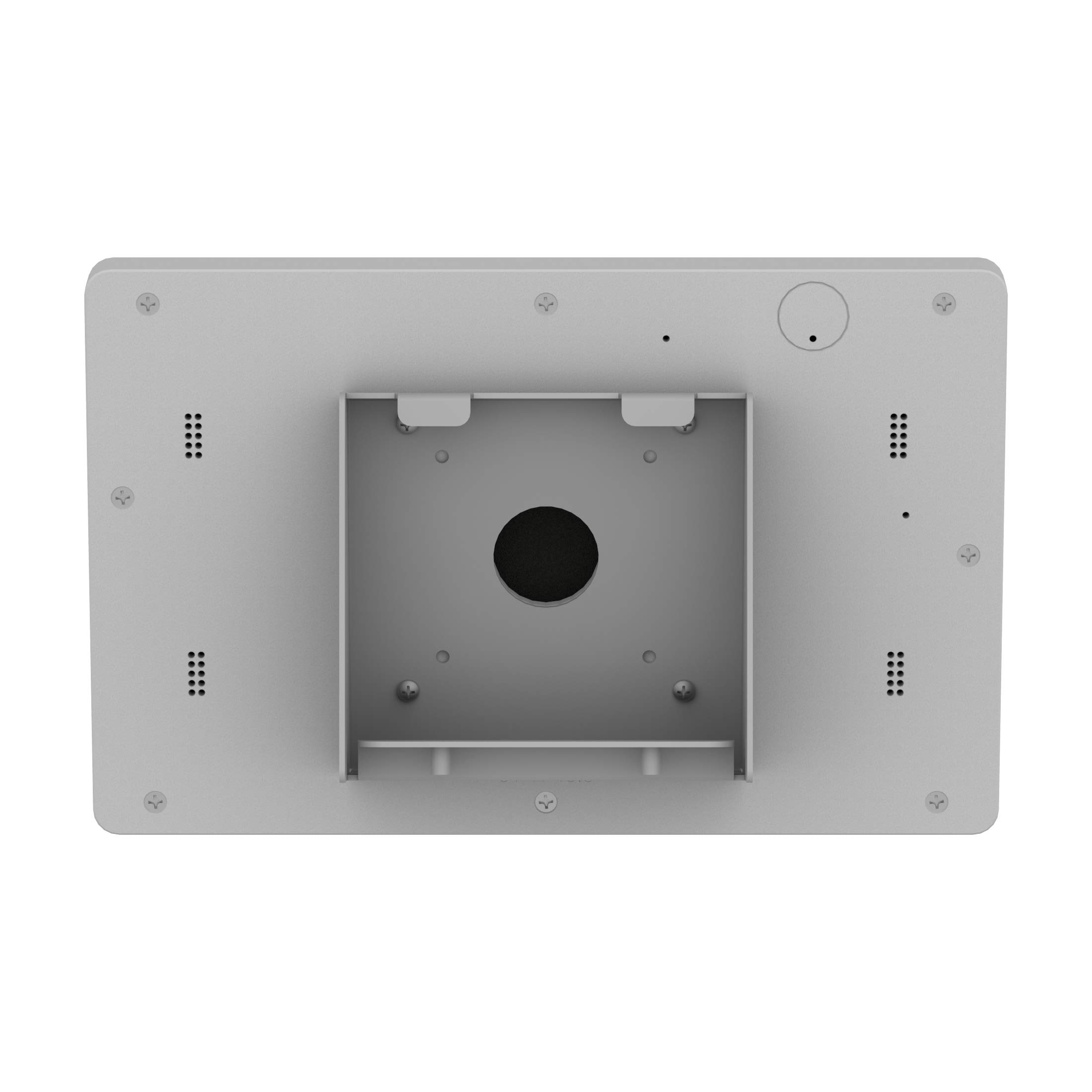 VidaMount Light Grey Wall Mount Enclosure with 15° Fixed Tilt - Compatible with Samsung Galaxy Tab A 10.5 (2018) | Perfect for Home, Office & Retail Display Mounting