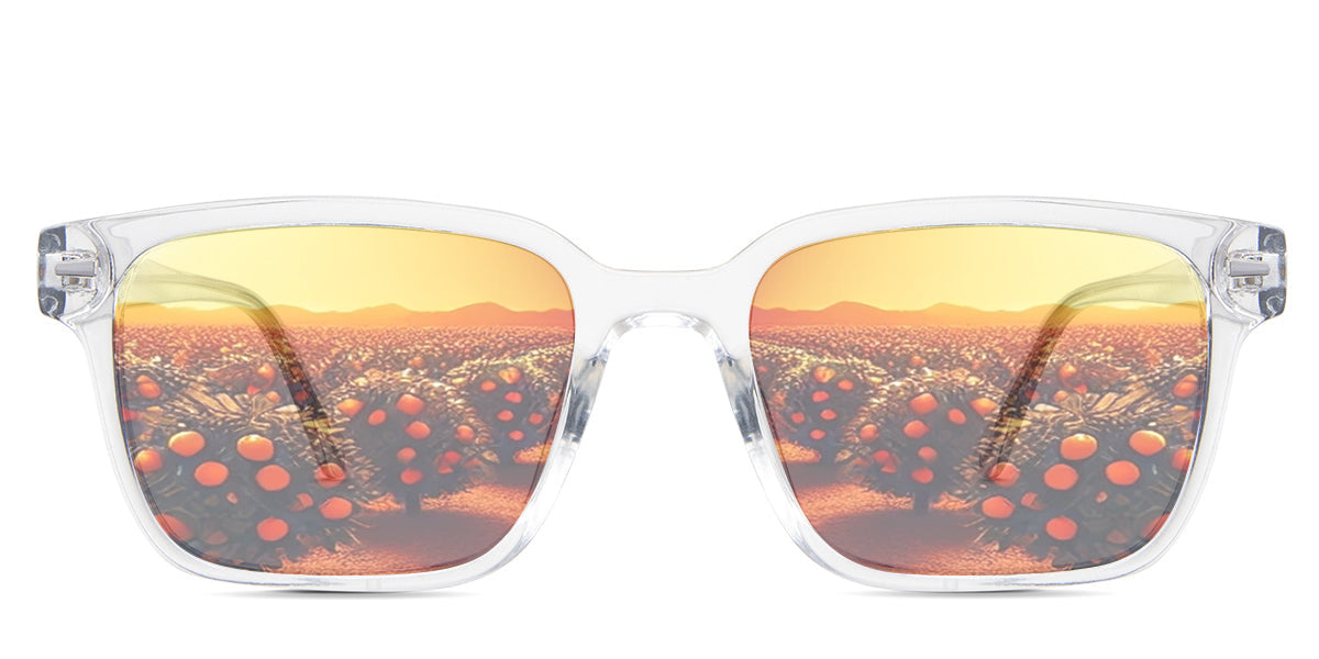 Saul Men's Prescription Tinted Glasses - Stylish UV Protection Eyewear for Driving, Reading & Outdoor Activities