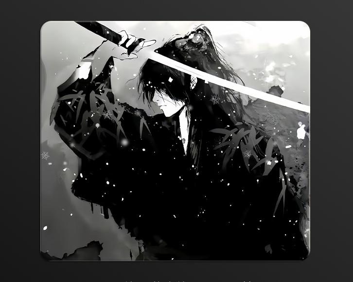 Premium Tempered Glass Mouse Pad - Large 24