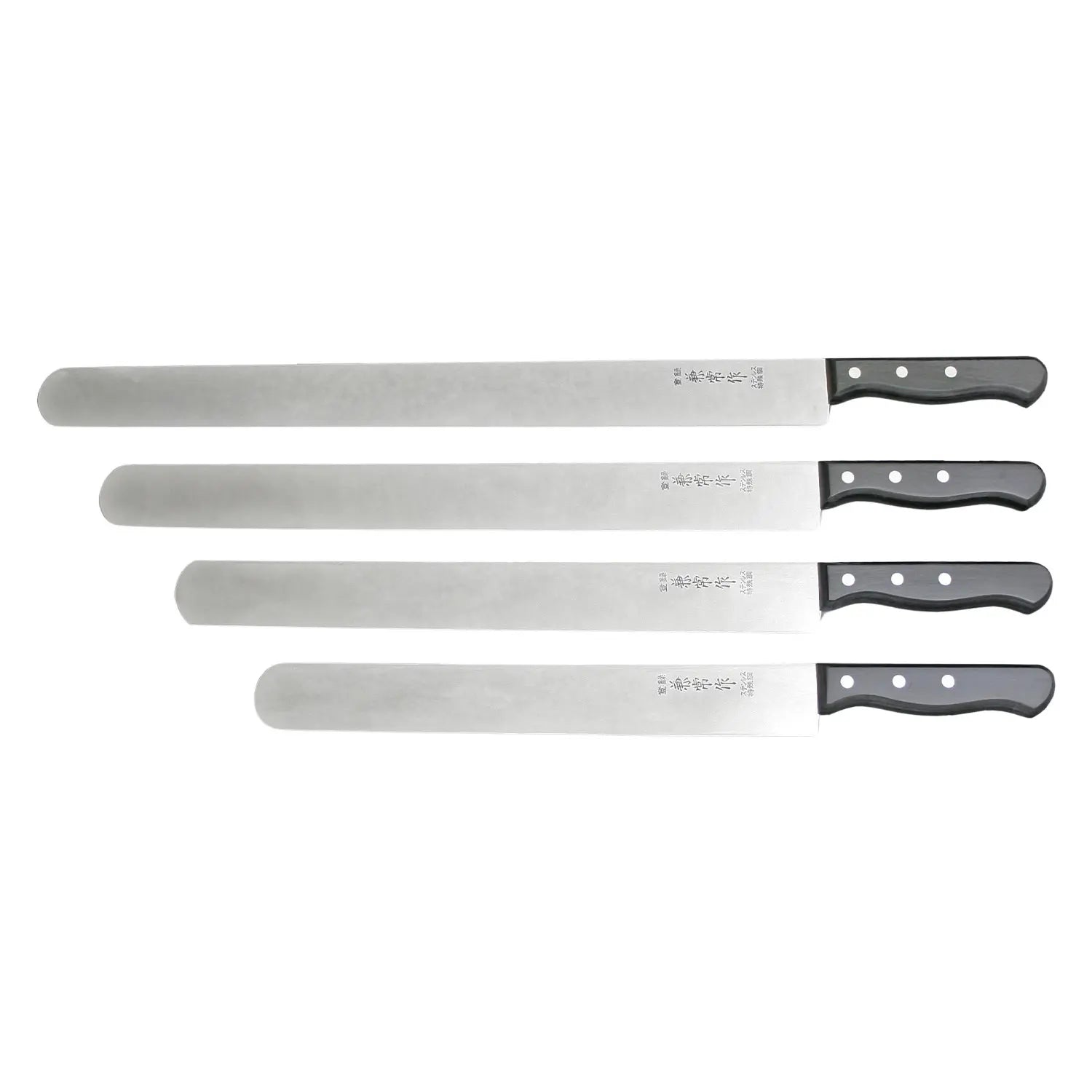 Kanetsune Seki Premium Stainless Steel Castella Pastry Knife - Sharp Bread Cake Slicing Tool for Japanese Sponge Cake, Desserts & Baking Enthusiasts
