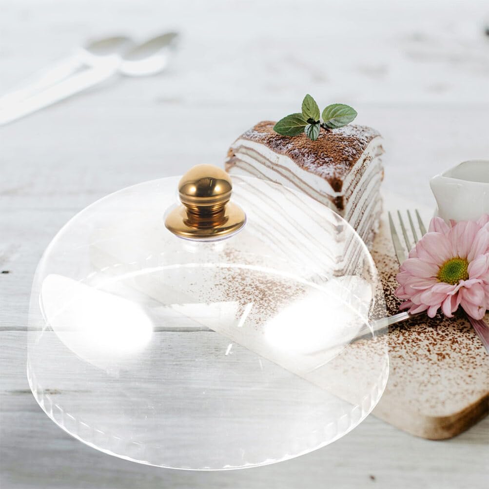11 Inch Clear Acrylic Cake Dome Cover - Round Dessert Cloche for Cakes, Cheesecakes & Pastries | Food Display Cover for Bakeries, Parties & Kitchen Decor