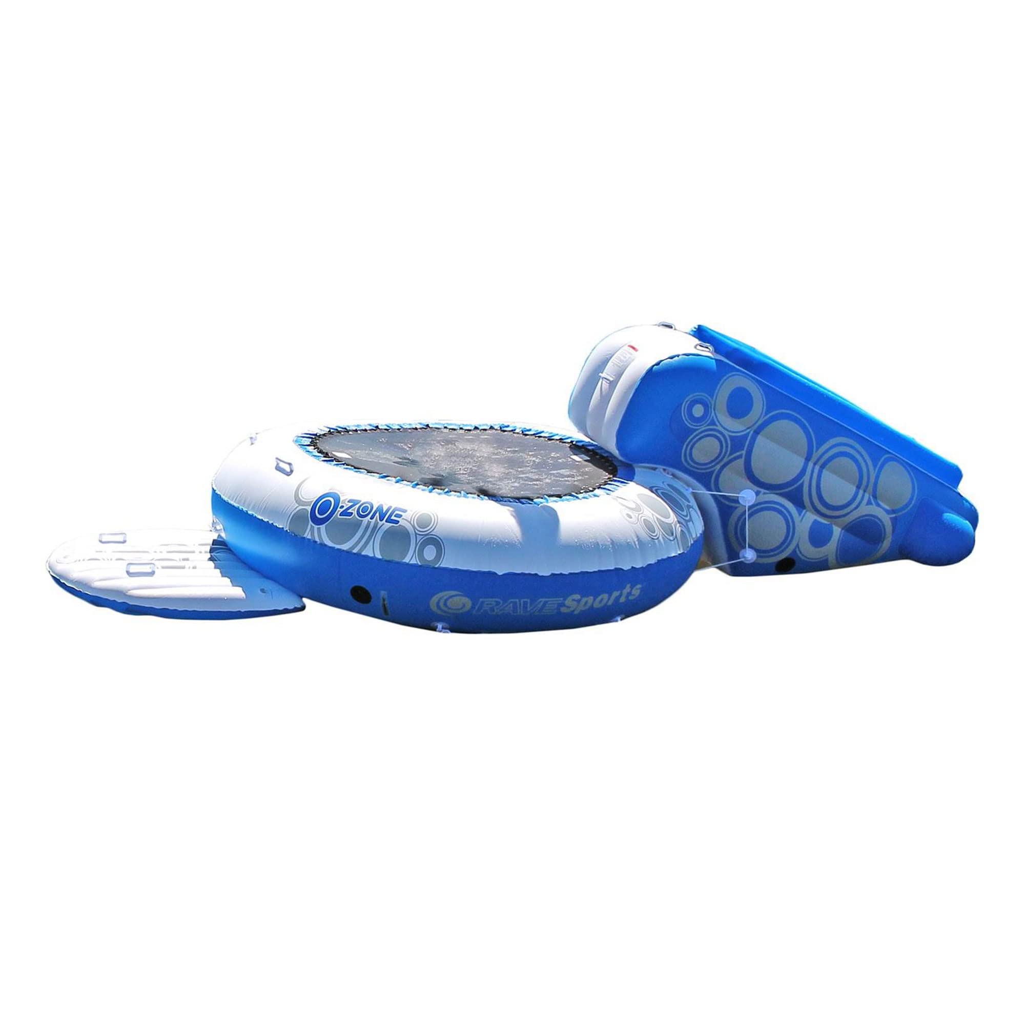 Rave Sports O-Zone Plus Inflatable Water Bouncer - Kids Outdoor Water Toy for Pool, Lake & Backyard Summer Fun