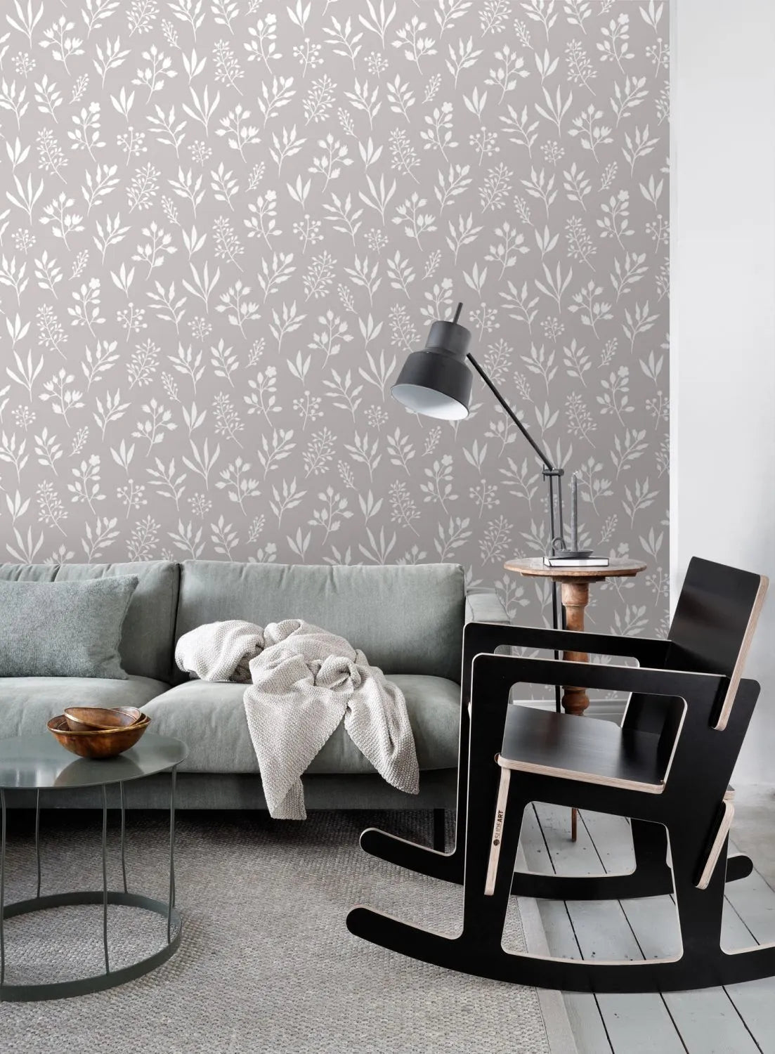 Scandi Cool Greenery - Modern Scandinavian Style Artificial Plants for Home & Office Decor - Perfect for Living Room, Bedroom, and Workspace
