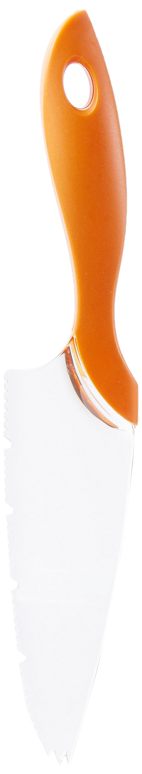 Trudeau 0998020 Stainless Steel Fruit Knife - Orange Peeler & Slicer for Kitchen, Camping & Picnics - Sharp Blade for Cutting Apples, Peaches & Citrus Fruits