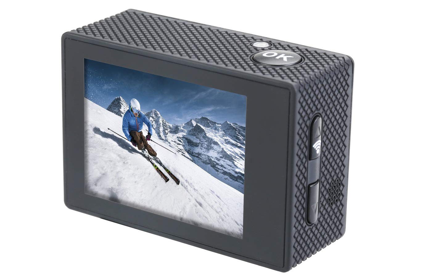 Denver ACK-8058W 4K Waterproof Action Camera - Black | Sports, Travel & Adventure Recording | Perfect for Surfing, Skiing & Outdoor Activities