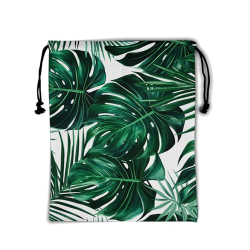 Green Palm Leaf Art