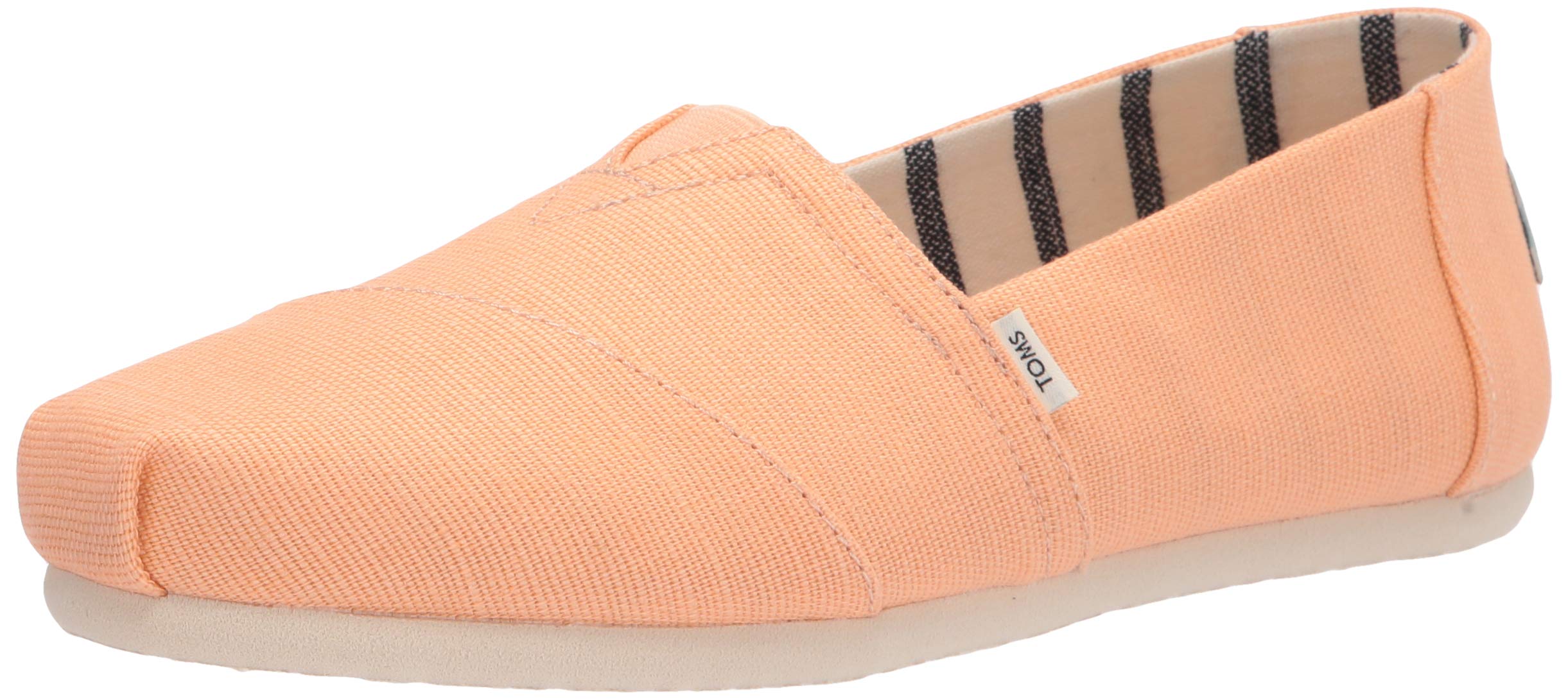 TOMS Women's Alpargata Slip-On Comfortable Casual Shoes - Perfect for Beach, Summer Outfits & Everyday Wear