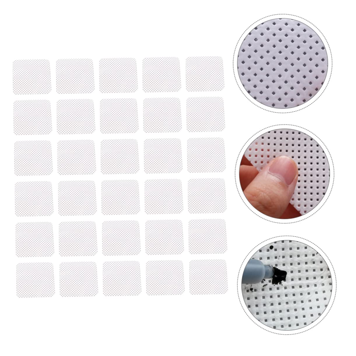 Hemoton 3-Pack Non-Woven Adhesive Wipes (1000pcs x 3) - Lash Glue Remover, Nail Polish & Glue Cleaning Cloths for Eyelash Extensions, Nail Art & Craft Projects - Perfect for Salon Professionals & DIY Beauty Enthusiasts