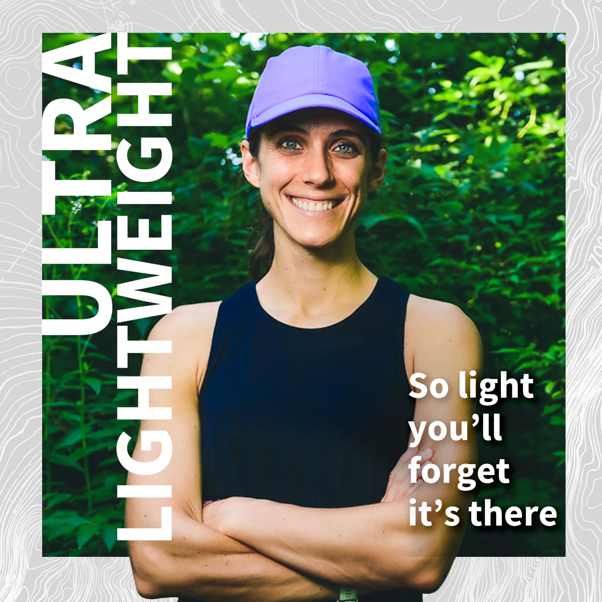 UV Protection Running Hats for Women - 50+ UPF Sun Hat for Outdoor Sports, Tennis, Golf & Workout - Lightweight Breathable Baseball Cap for Summer, Hiking & Gym Activities