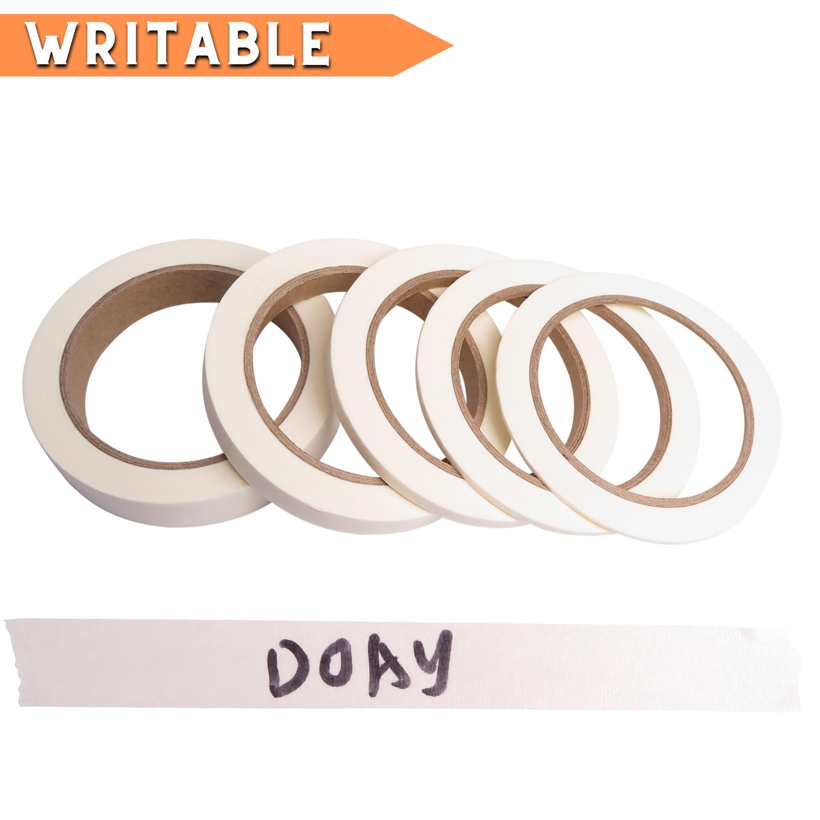 Premium 5-Roll Pinstripe Masking Tape Set (1/16