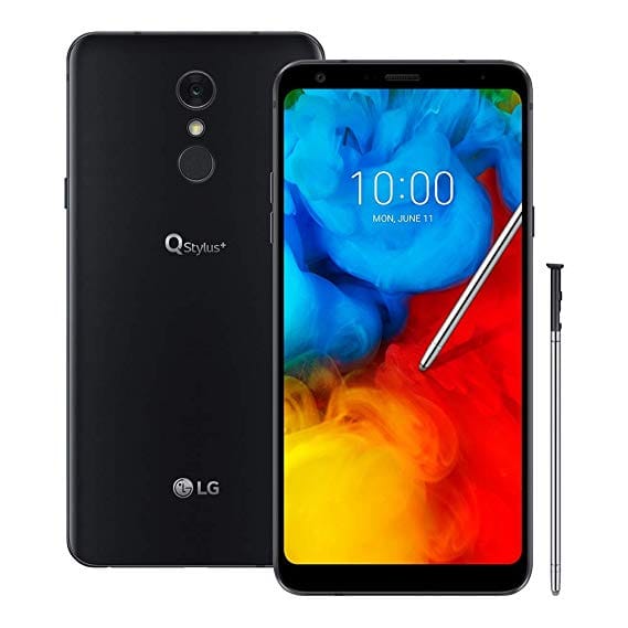 LG Q Stylus+ Q710 Smartphone - 4GB RAM, 64GB Storage, Dual SIM, Stylus Pen Included - Black | Perfect for Business Professionals & Students