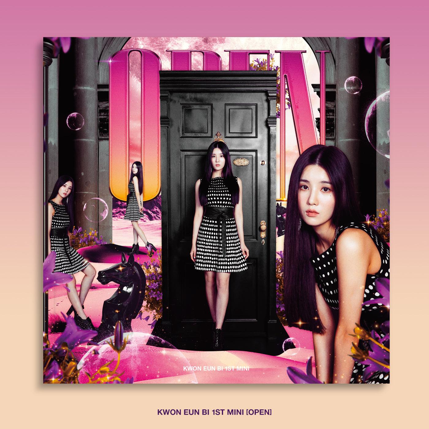 KWON EUNBI 1st Mini Album 'OPEN' - Kpop Music CD - Perfect for Kpop Fans, Collectors & Gift Giving