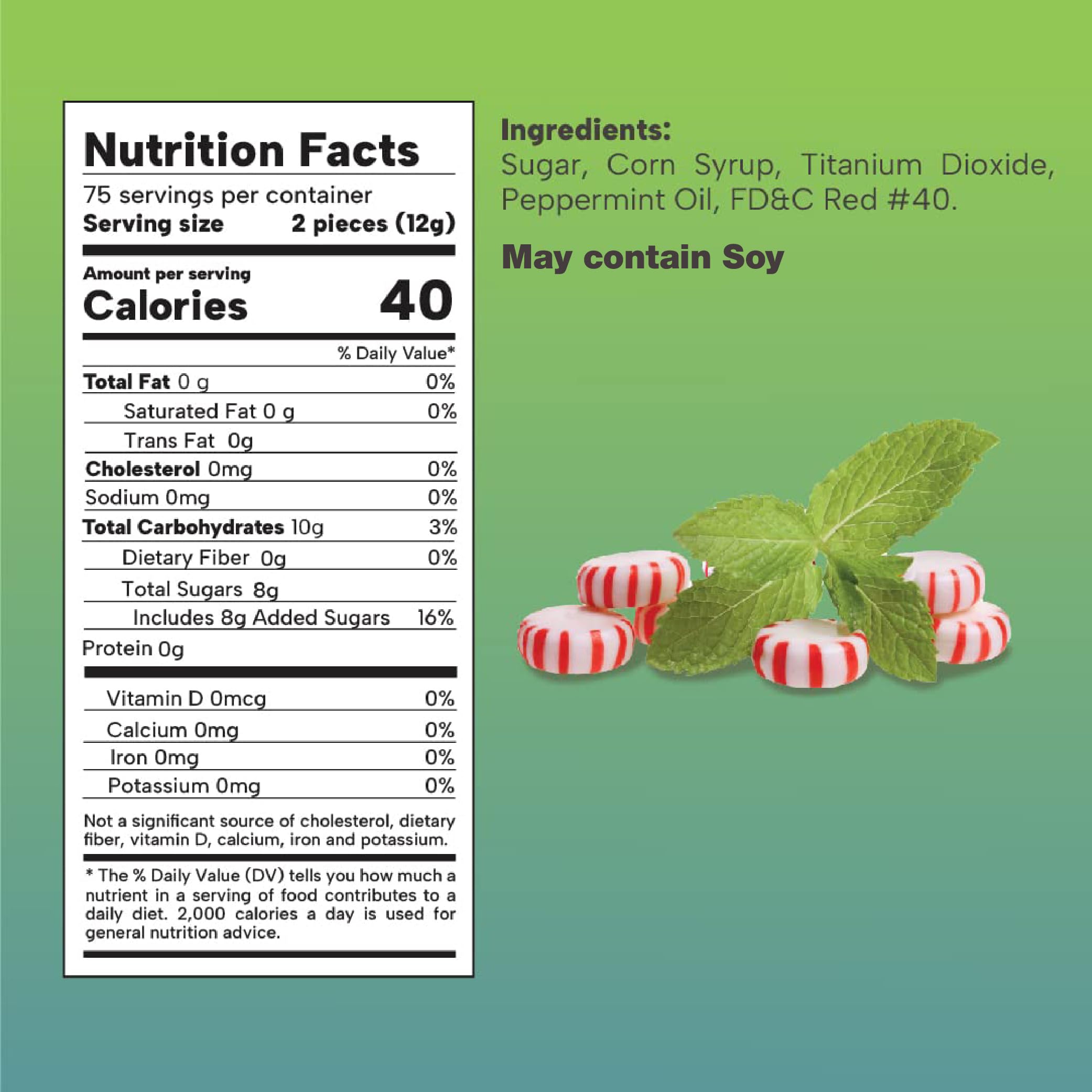 Starlight Peppermint Mints - 2 Pound Bulk Bag of Hard Candy | Refreshing Breath Mints for Office, Travel & After Meals