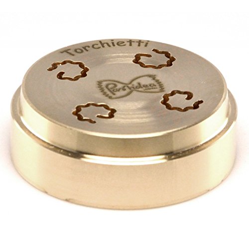 Premium Bronze Pasta Insert for Kenwood AT910 KAX910 & Philips Pasta Maker - Torchietti Shape | Perfect for Homemade Italian Pasta, Ravioli & Gourmet Cooking